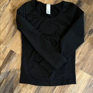 Classic Black Long Sleeve fitted under shirt